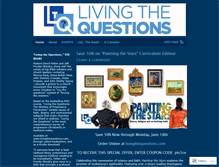 Tablet Screenshot of livingthequestionsonline.com